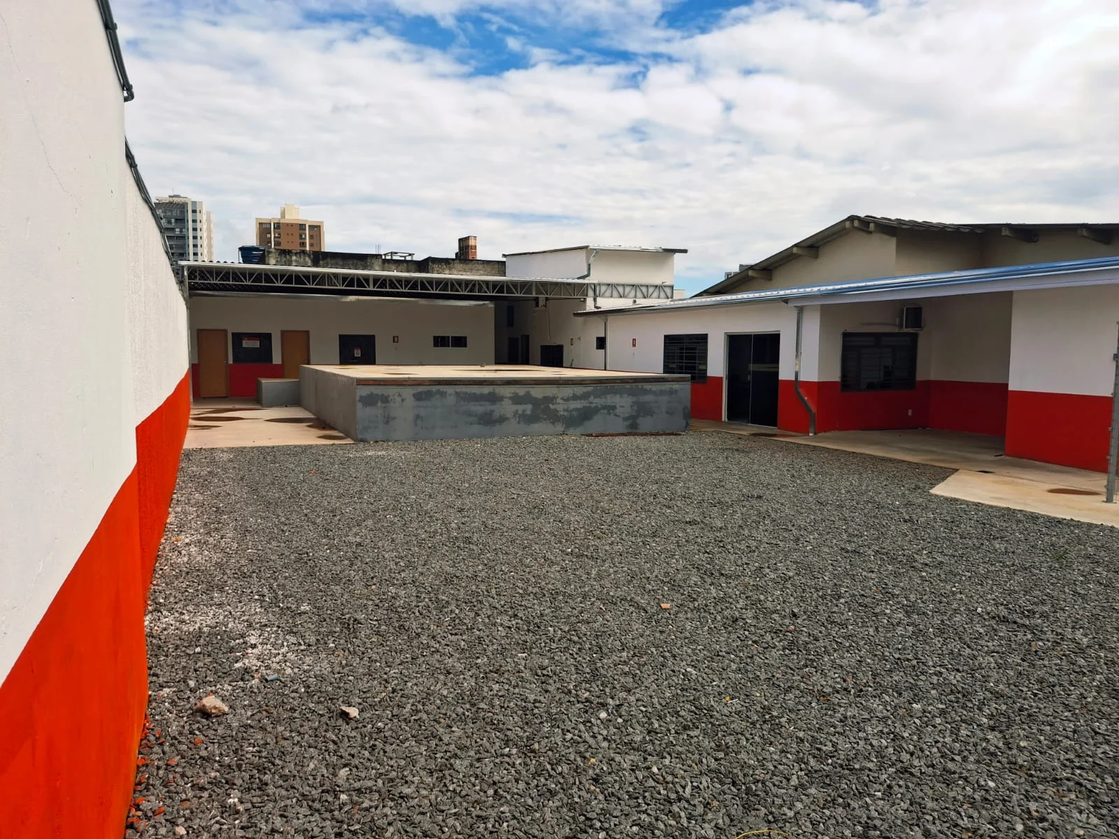 Pátio e depósito da Superchama, revenda autorizada Supergasbras em Anápolis